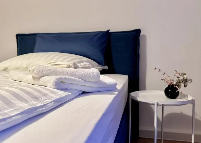 Apartamento 15 Minuten Fussweg Zum Stadion Und Privatparkplatz